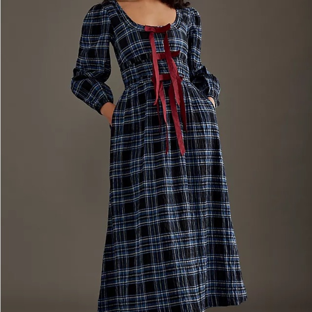 Damson Madder Dakota Bow Dress